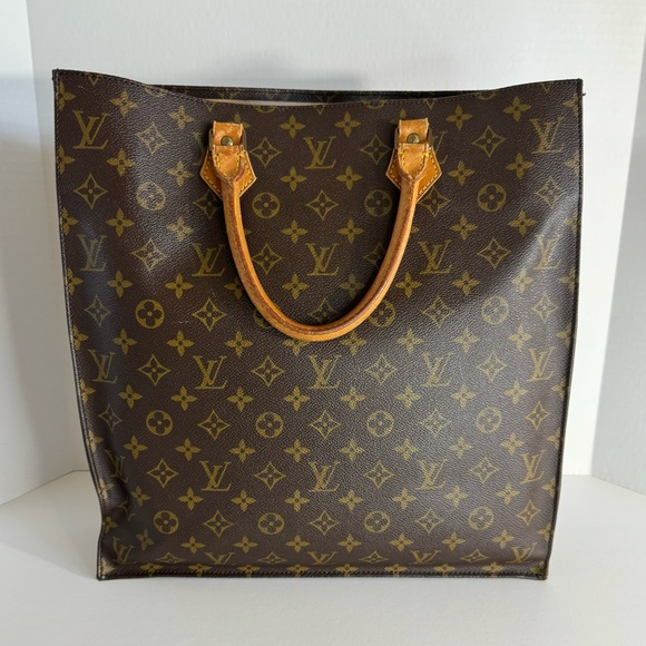 100% Authentic Vintage Louis Vuitton Sac Plat Tote Bag - Picture 1 of 16